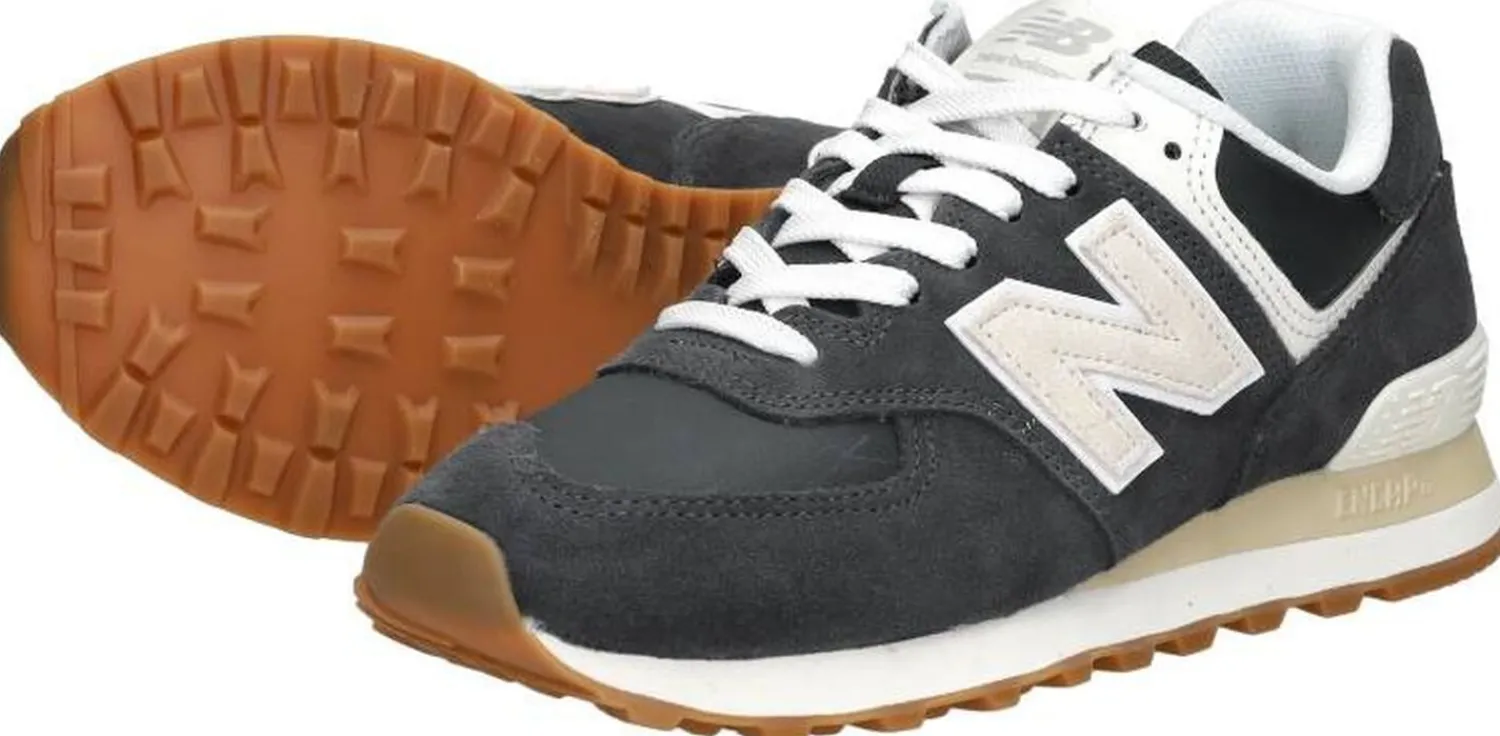 New Balance 574 Zwart Best
