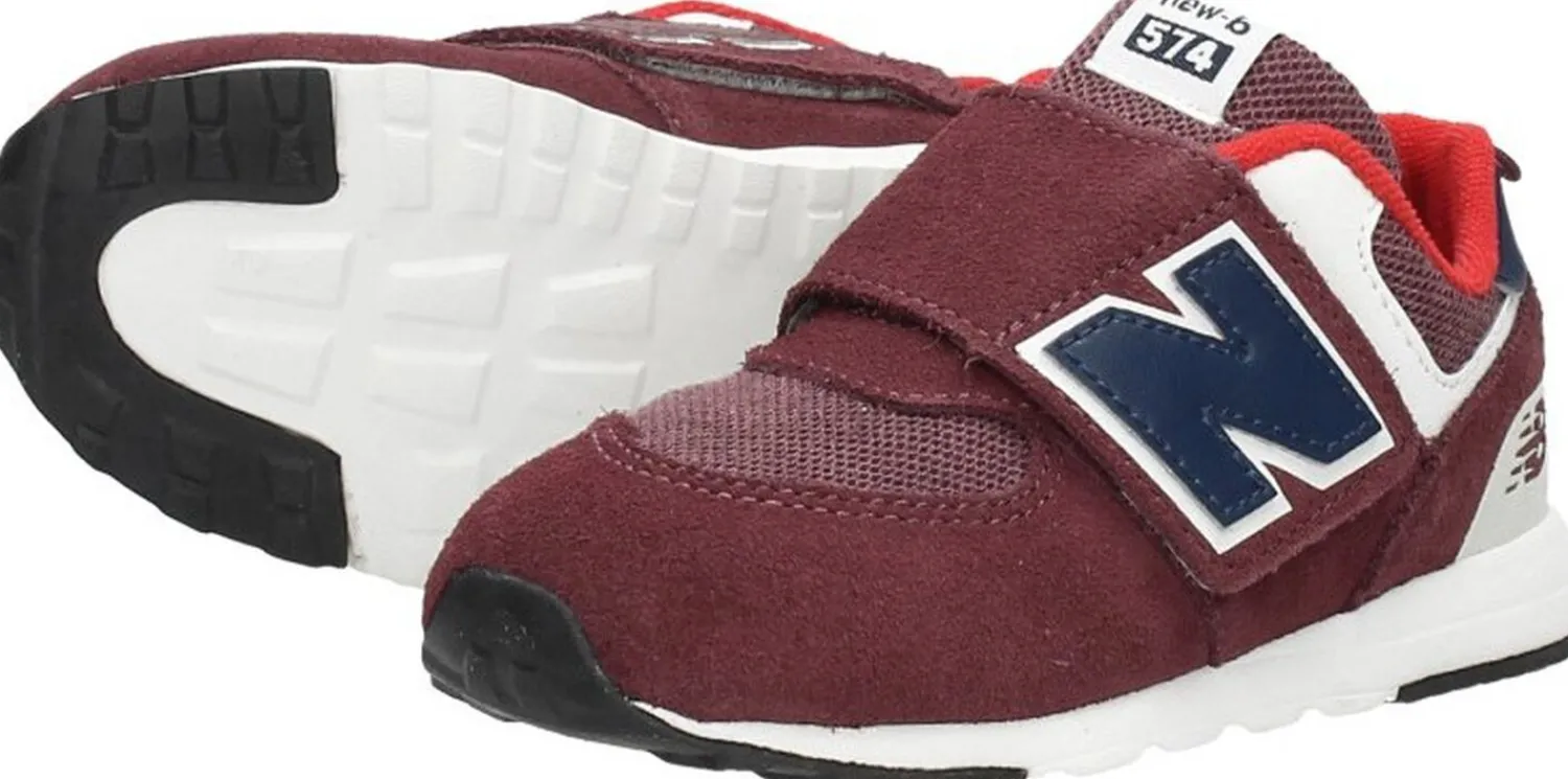New Balance 574 Bordeaux Fashion