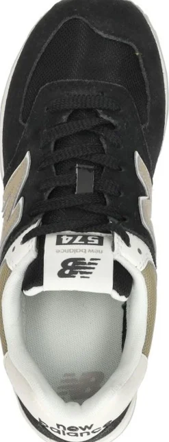 New Balance 574 Zwart Sale