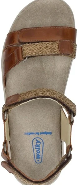 Wolky Acula Cognac Fashion