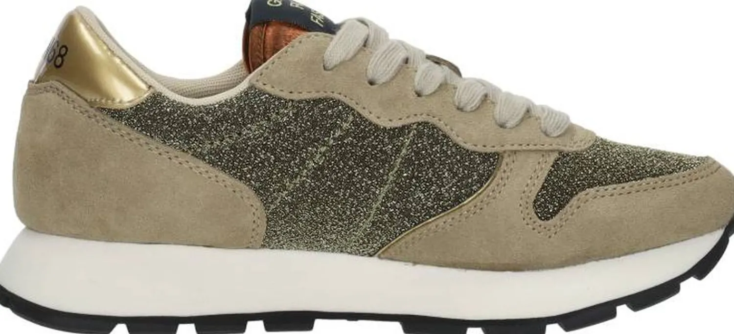Sun68 Ally Glitter Mesh Beige Outlet