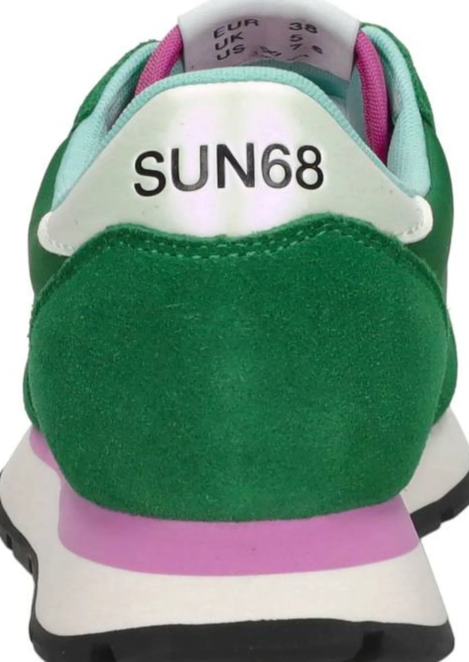 Sun68 Ally Solid Groen Hot
