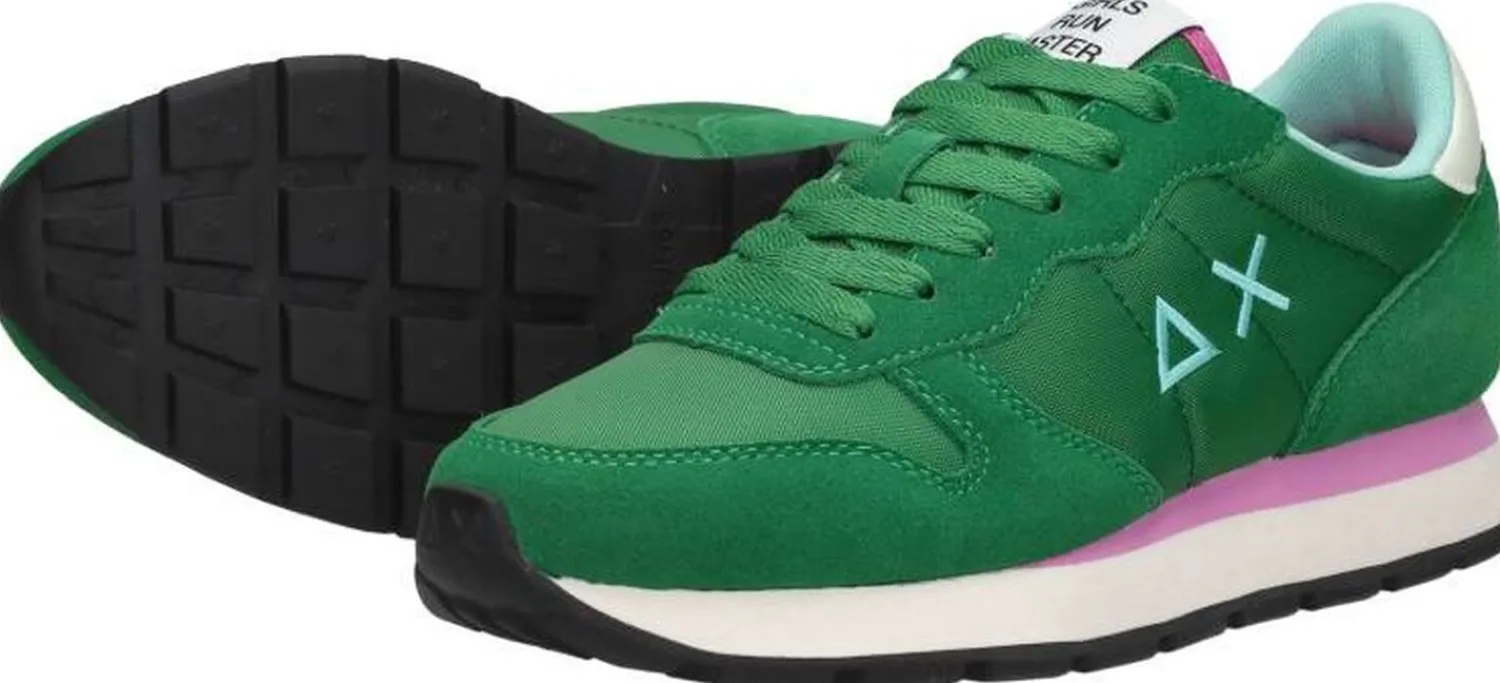 Sun68 Ally Solid Groen Hot