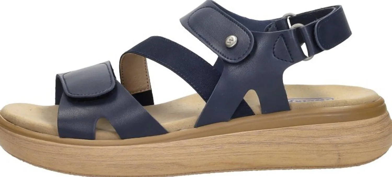 Wolky Amara Blauw Discount