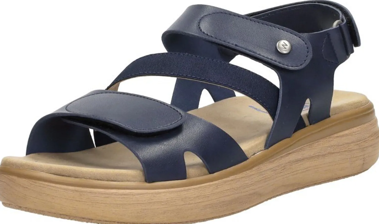 Wolky Amara Blauw Discount