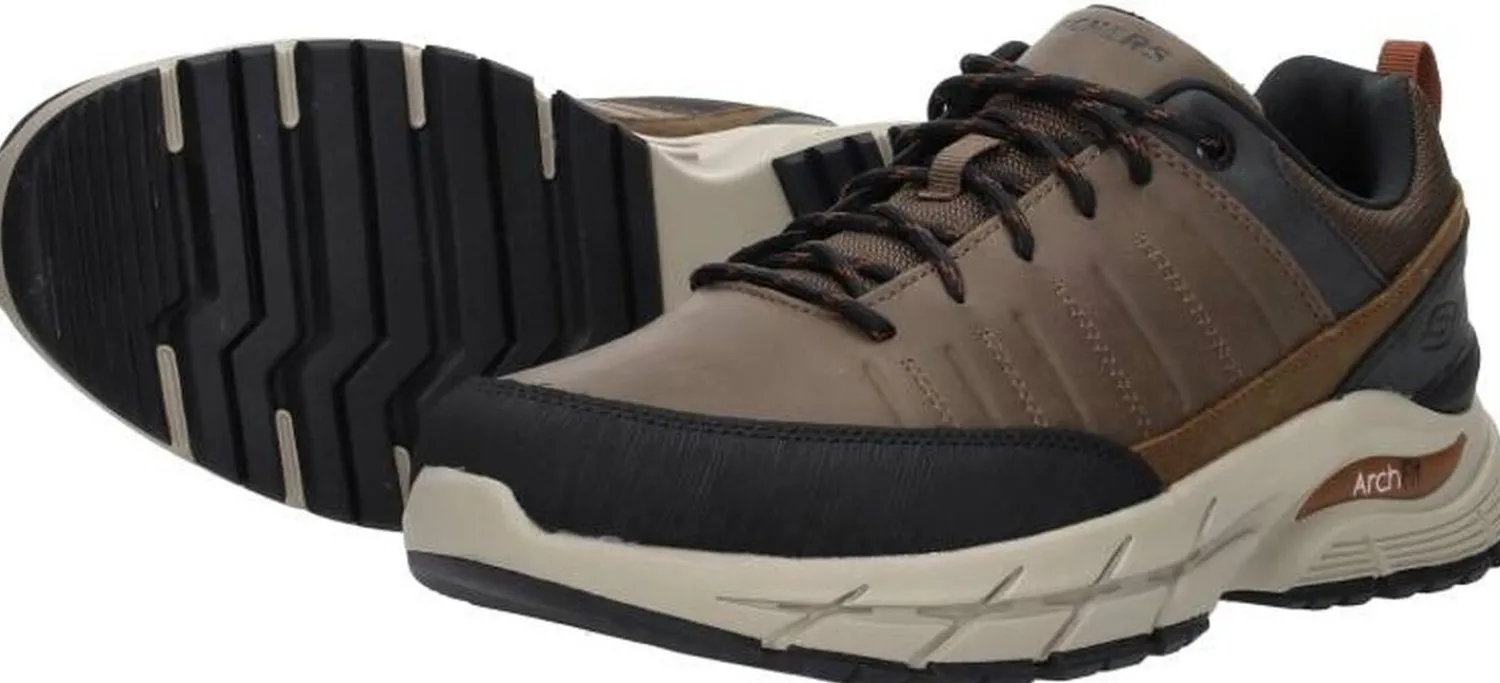 Skechers Arch Fit Baxter - Yoren Donkerbruin Clearance