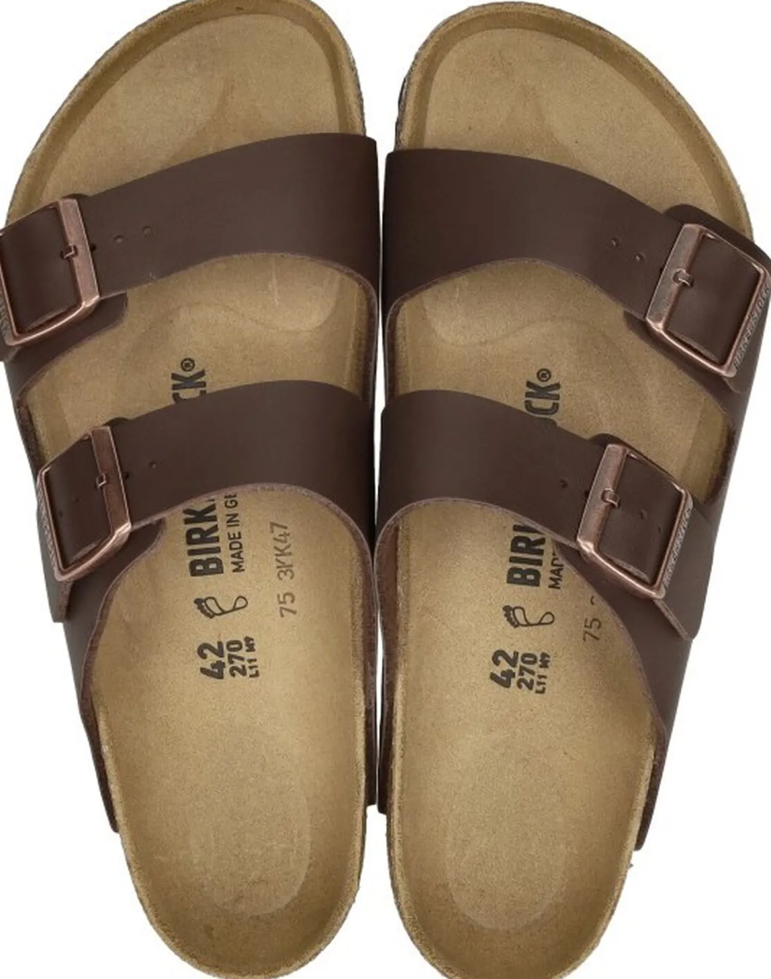Birkenstock Arizona Donkerbruin Sale