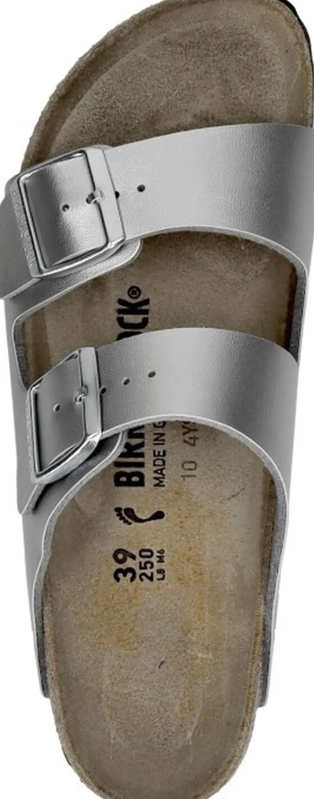 Birkenstock Arizona Zilverkleur New