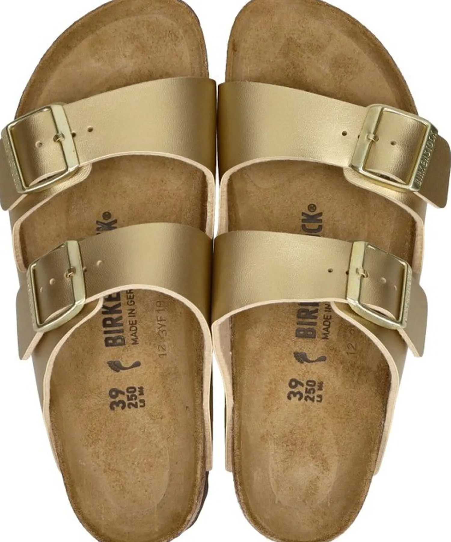 Birkenstock Arizona Goudkleur Hot