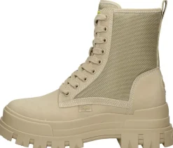Buffalo Aspha Com2 Laceup Mid Beige Outlet