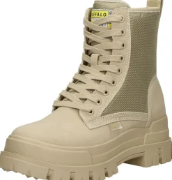 Buffalo Aspha Com2 Laceup Mid Beige Outlet