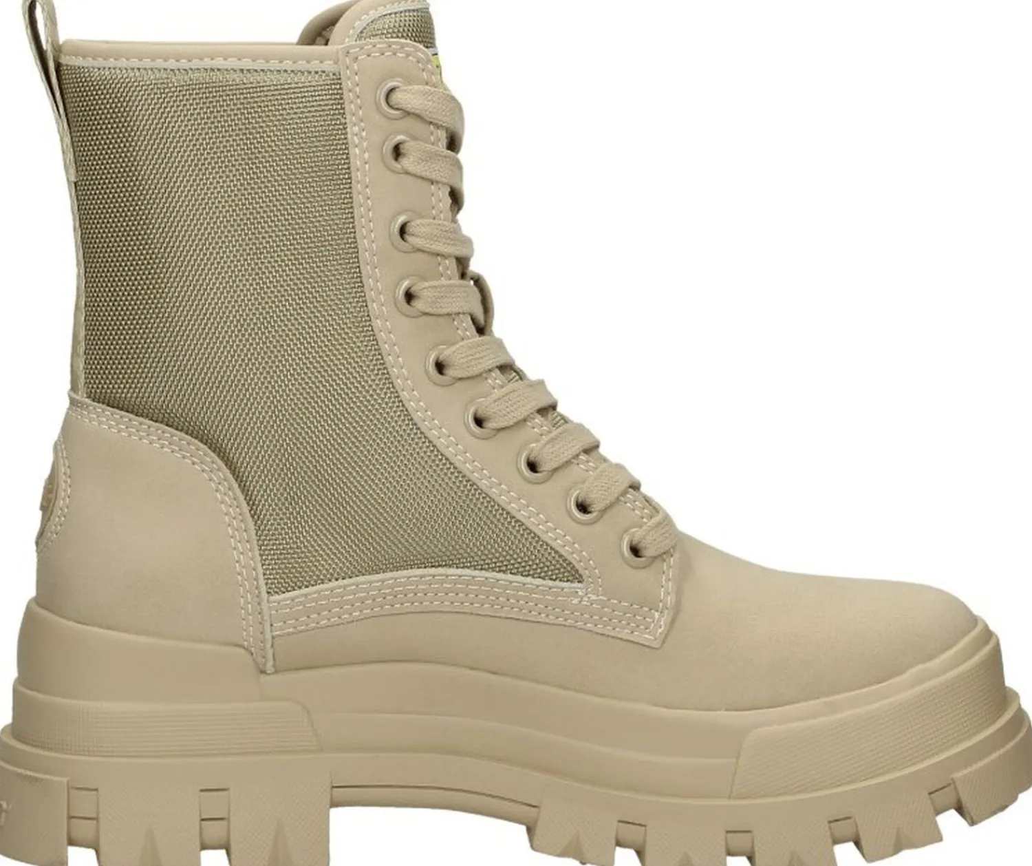 Buffalo Aspha Com2 Laceup Mid Beige Outlet