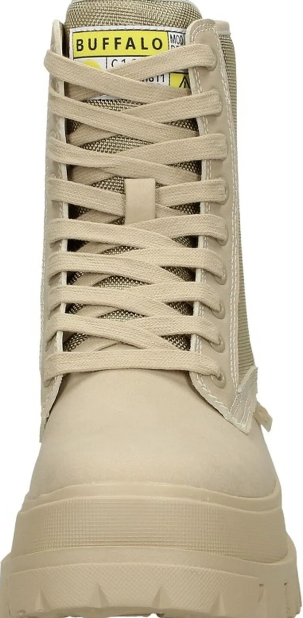 Buffalo Aspha Com2 Laceup Mid Beige Outlet