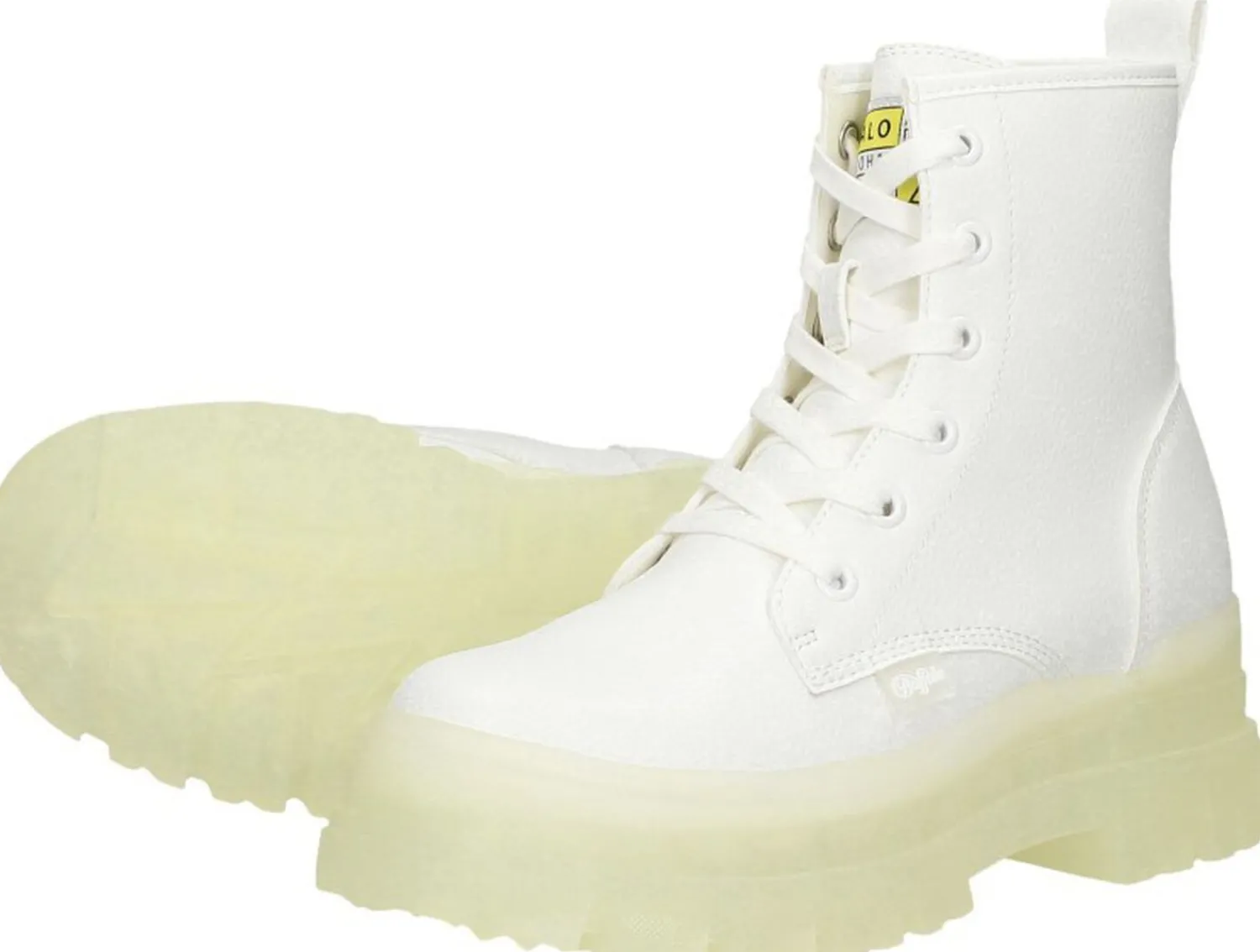 Buffalo Aspha RLD Vegan Wit Clearance