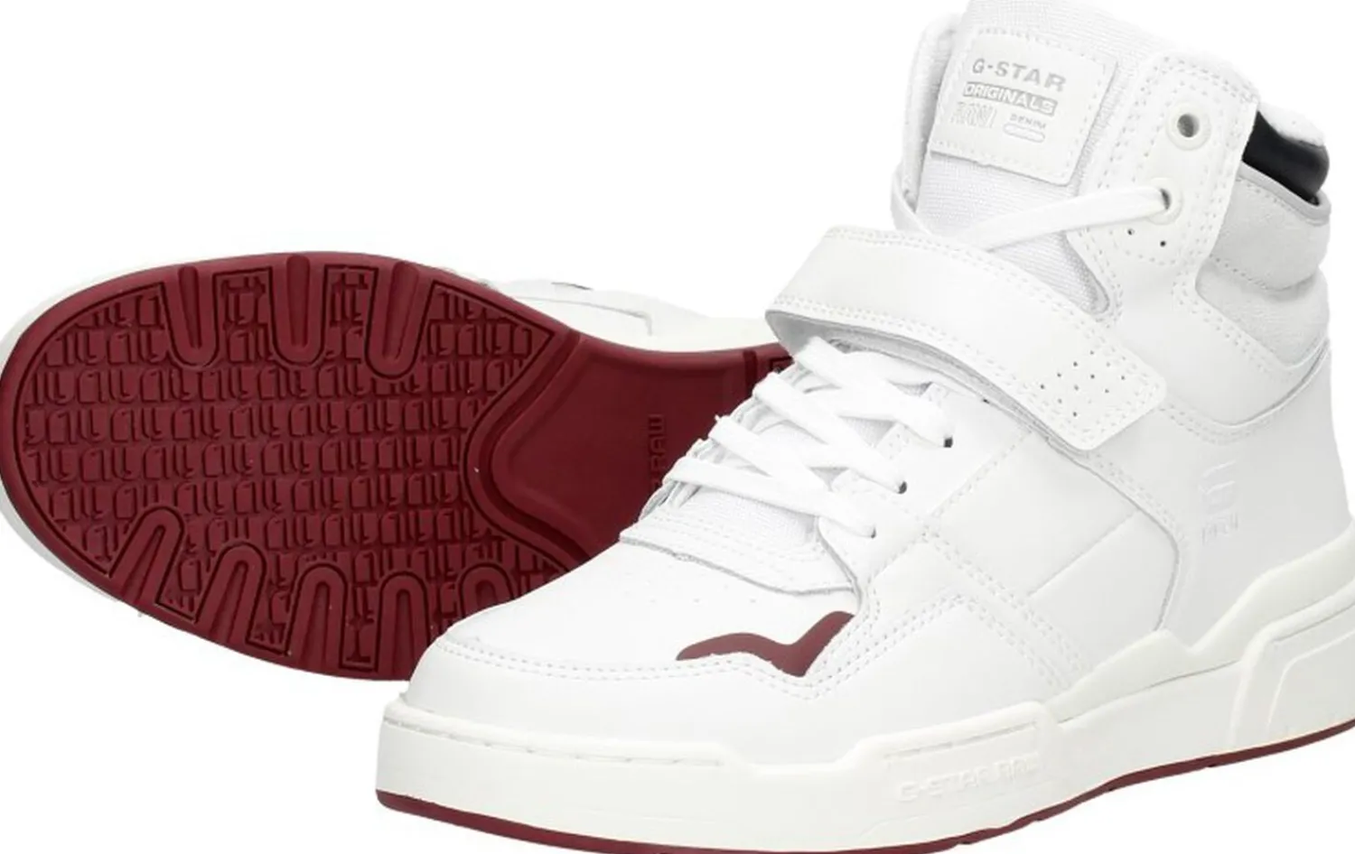 G-star Attacc Mid Lea W Wit Sale