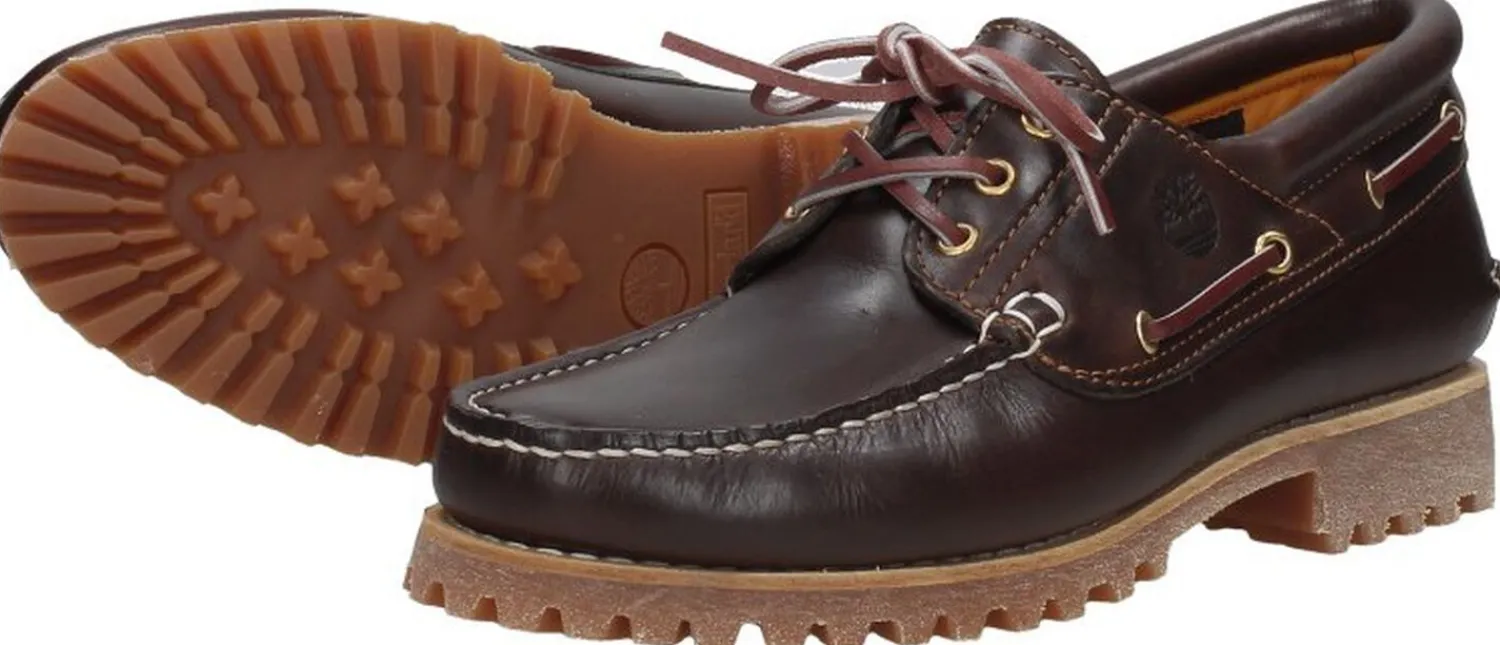 Timberland Authentics 3 Eye Classic Lug Middelbruin Best