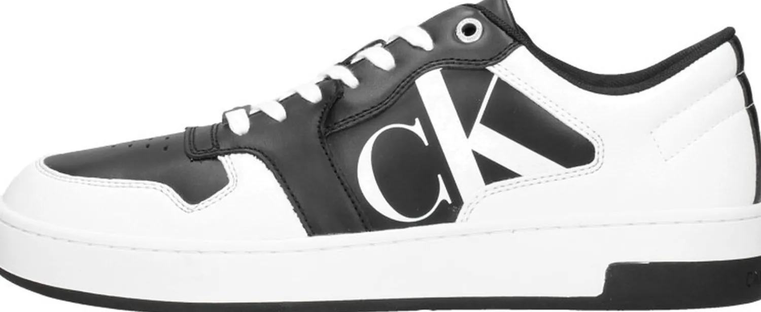 Calvin Klein Basket Cupsole Bold mono LTH Zwart Hot