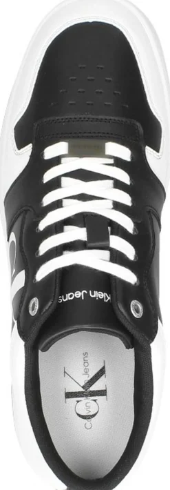 Calvin Klein Basket Cupsole Bold mono LTH Zwart Hot