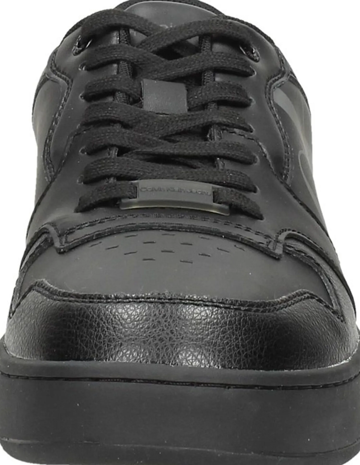 Calvin Klein Basket Cupsole Bold Mono LTH Zwart Sale