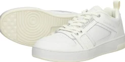 Calvin Klein Basket Cupsole R LTH-TPU Instert Wit Clearance