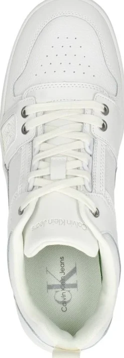 Calvin Klein Basket Cupsole R LTH-TPU Instert Wit Clearance