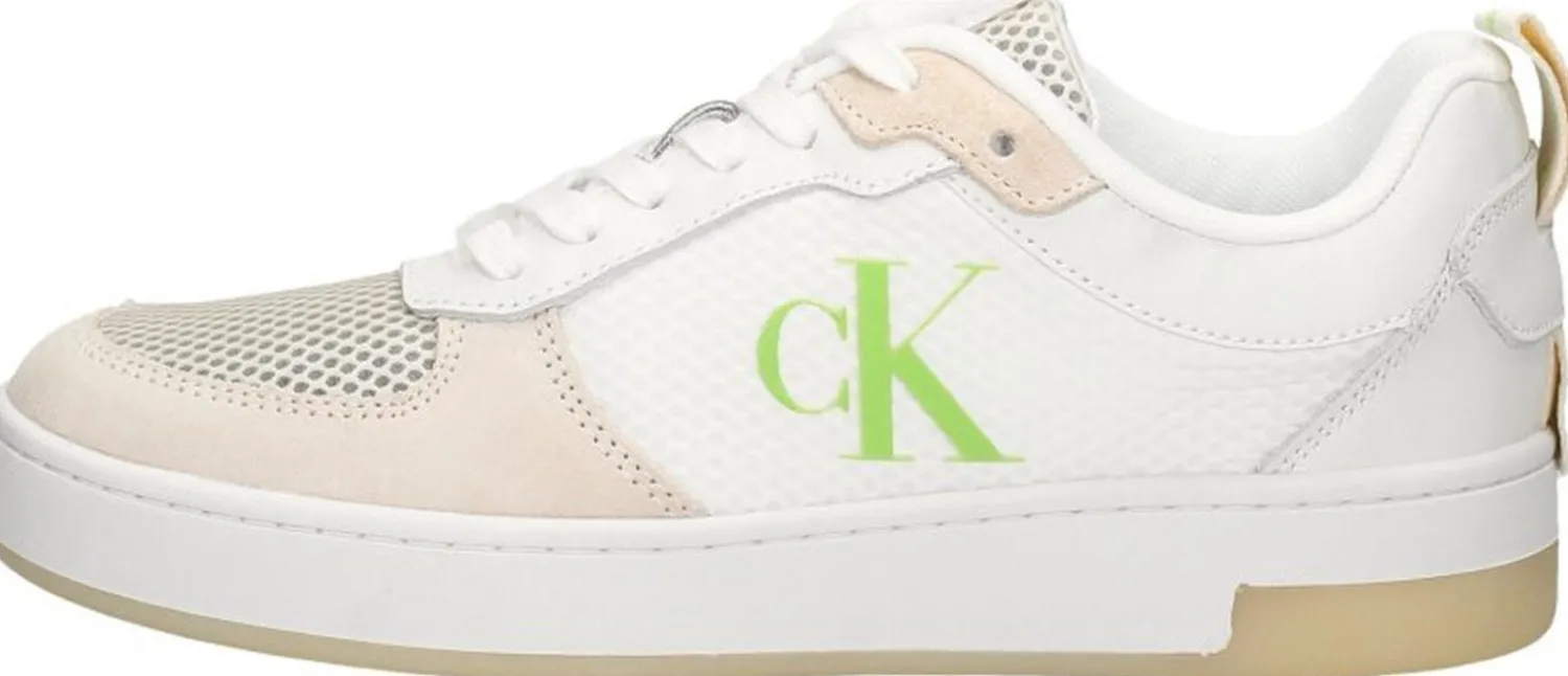 Calvin Klein Basket Supersole Low Xray Wit New