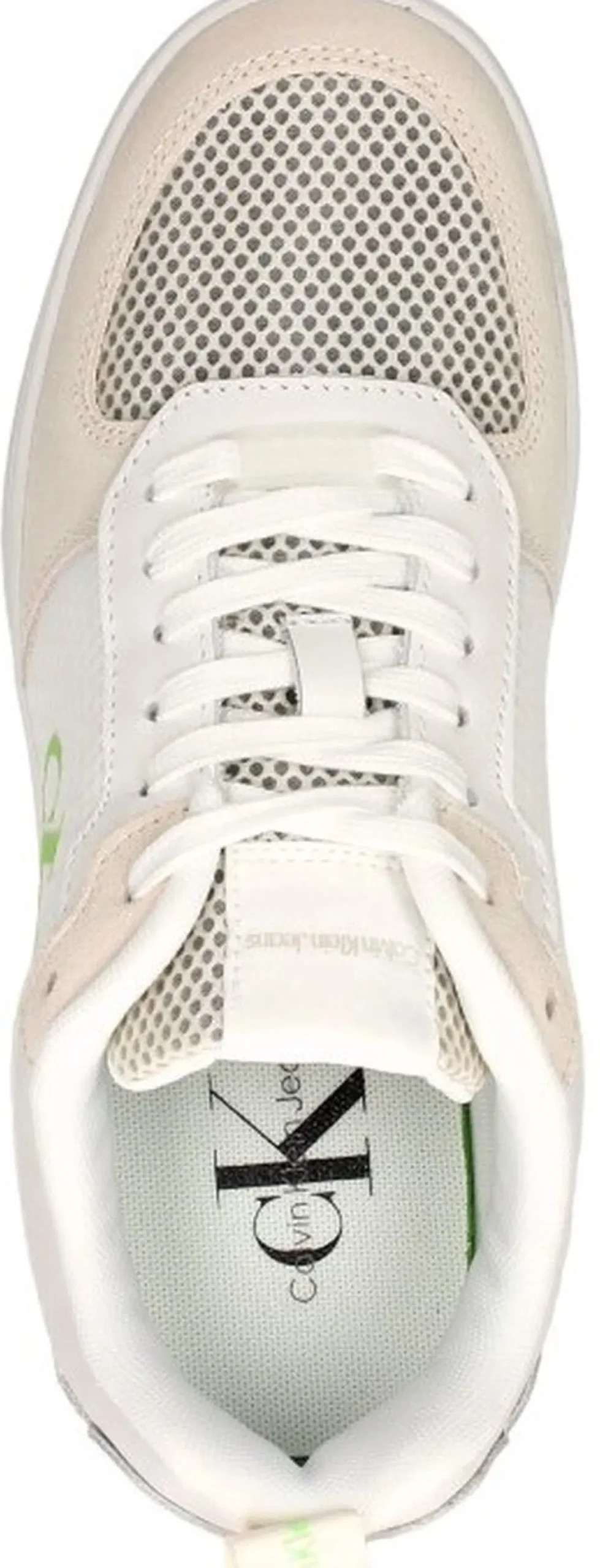Calvin Klein Basket Supersole Low Xray Wit New