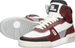 Off The Pitch Basketta Hi Rood Outlet