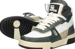 Off The Pitch Basketta Hi Groen Outlet