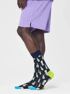 Happy Socks Beer Sock Zwart Best
