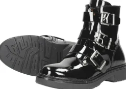 Sub55 Biker boots Zwart lak Outlet