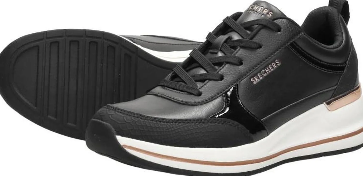 Skechers Billion 2 - Mid Lace Up Zwart Best
