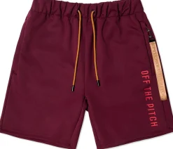 Off The Pitch Bound Trackshort Bordeaux Outlet