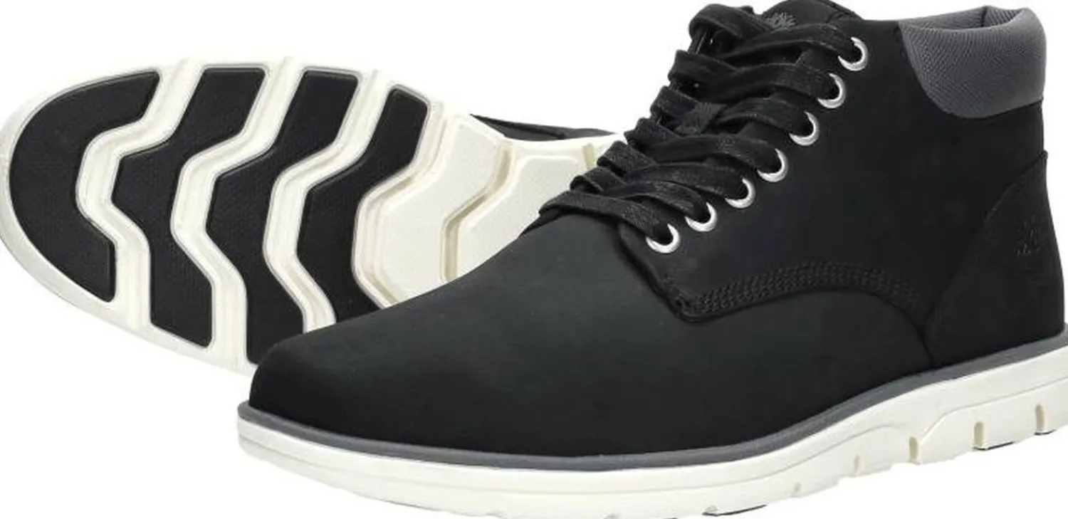 Timberland Bradstreet Chukka Leather Zwart Clearance