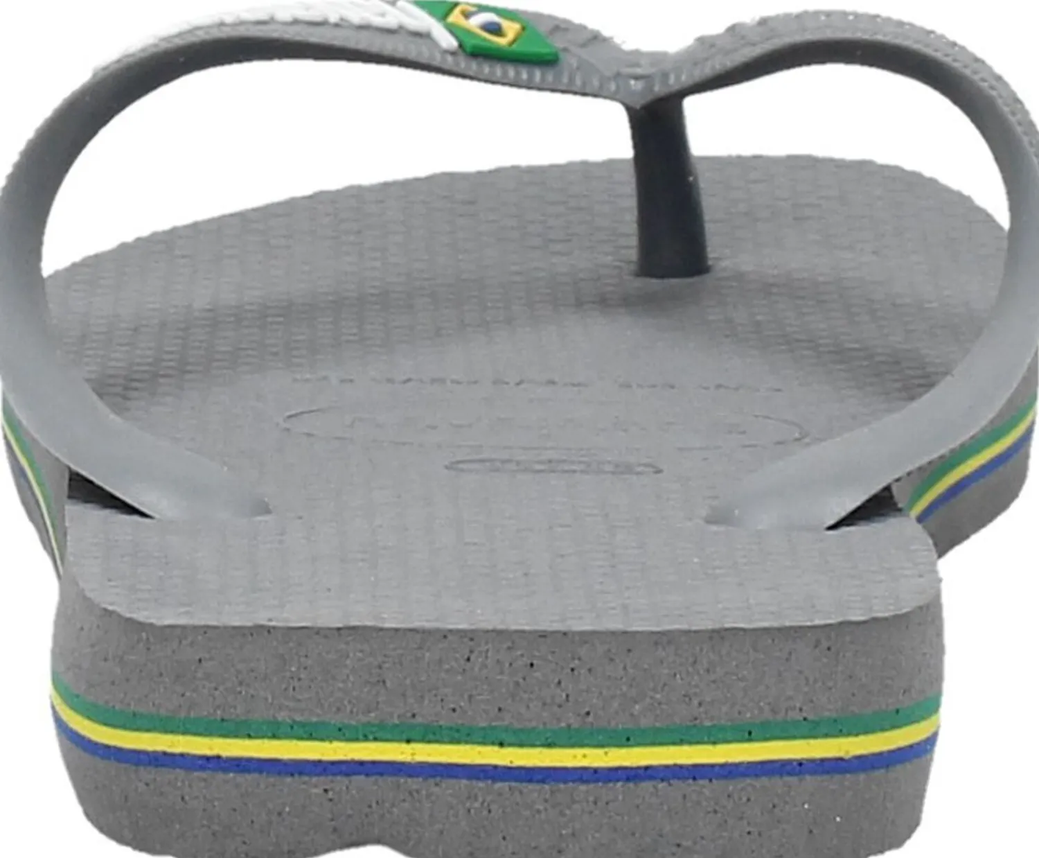 Havaianas Brasil Logo Donkergrijs Sale