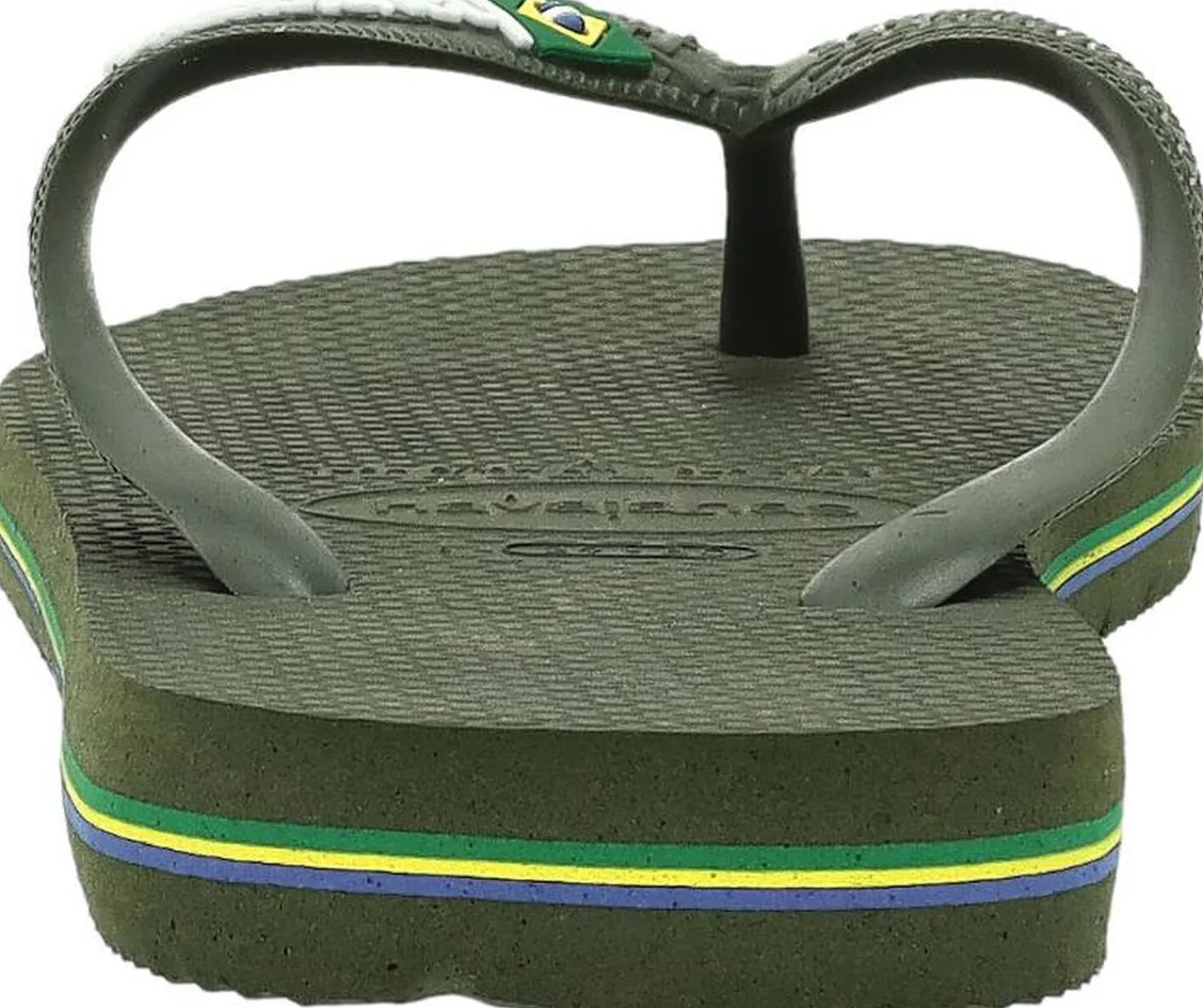 Havaianas Brasil Logo Groen Best