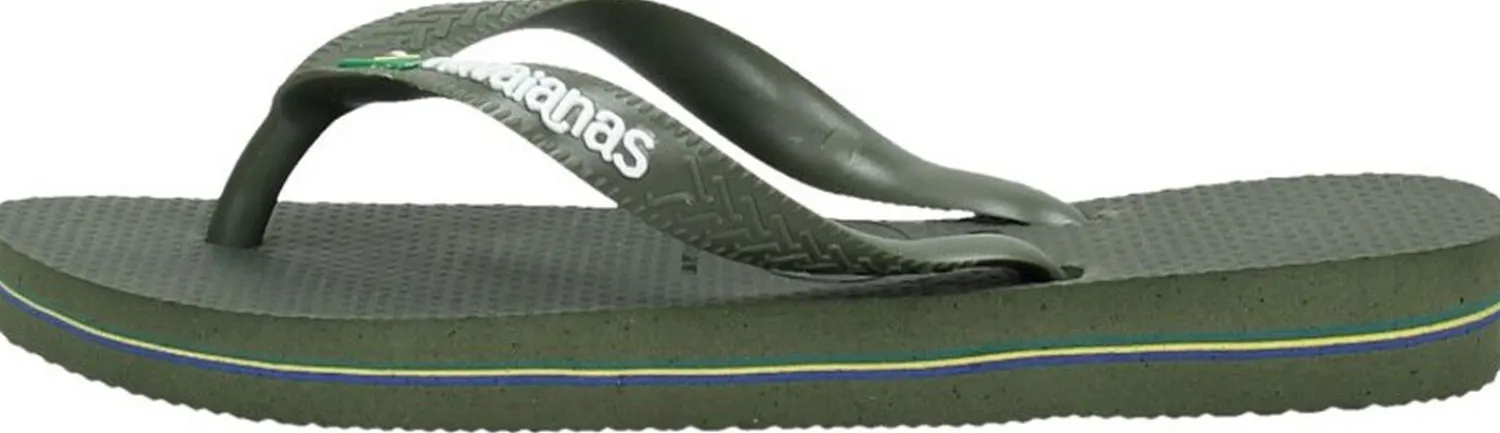 Havaianas Brasil Logo Groen Sale