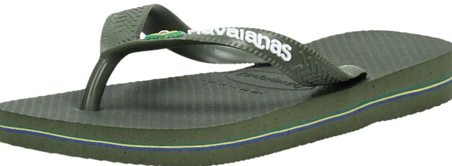 Havaianas Brasil Logo Groen Sale