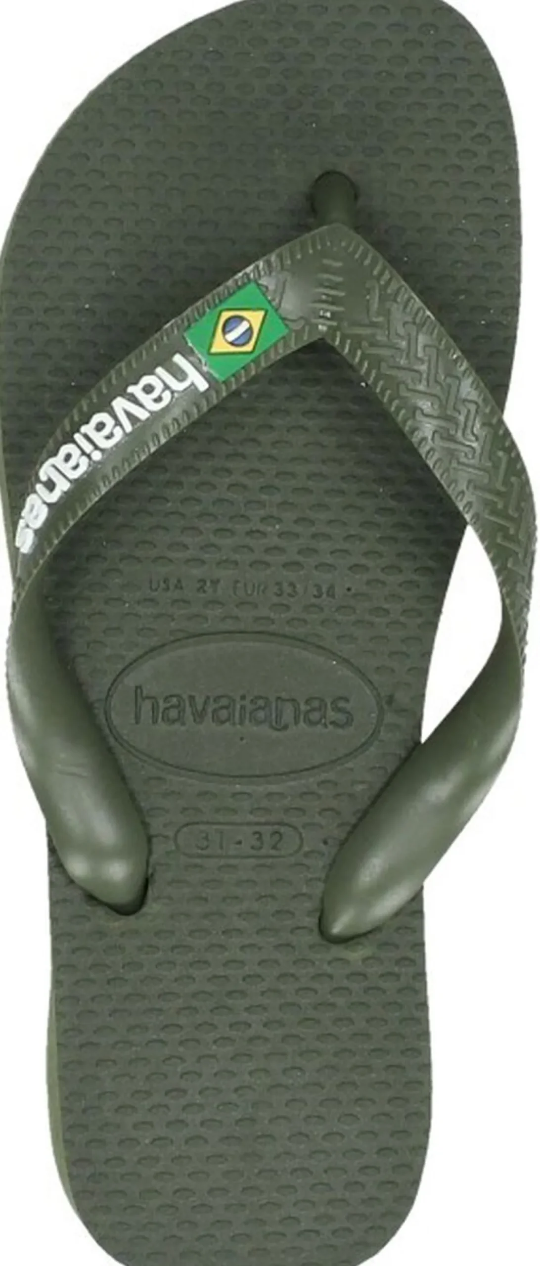 Havaianas Brasil Logo Groen Sale