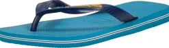 Havaianas Brasil Logo Licht blauw Sale