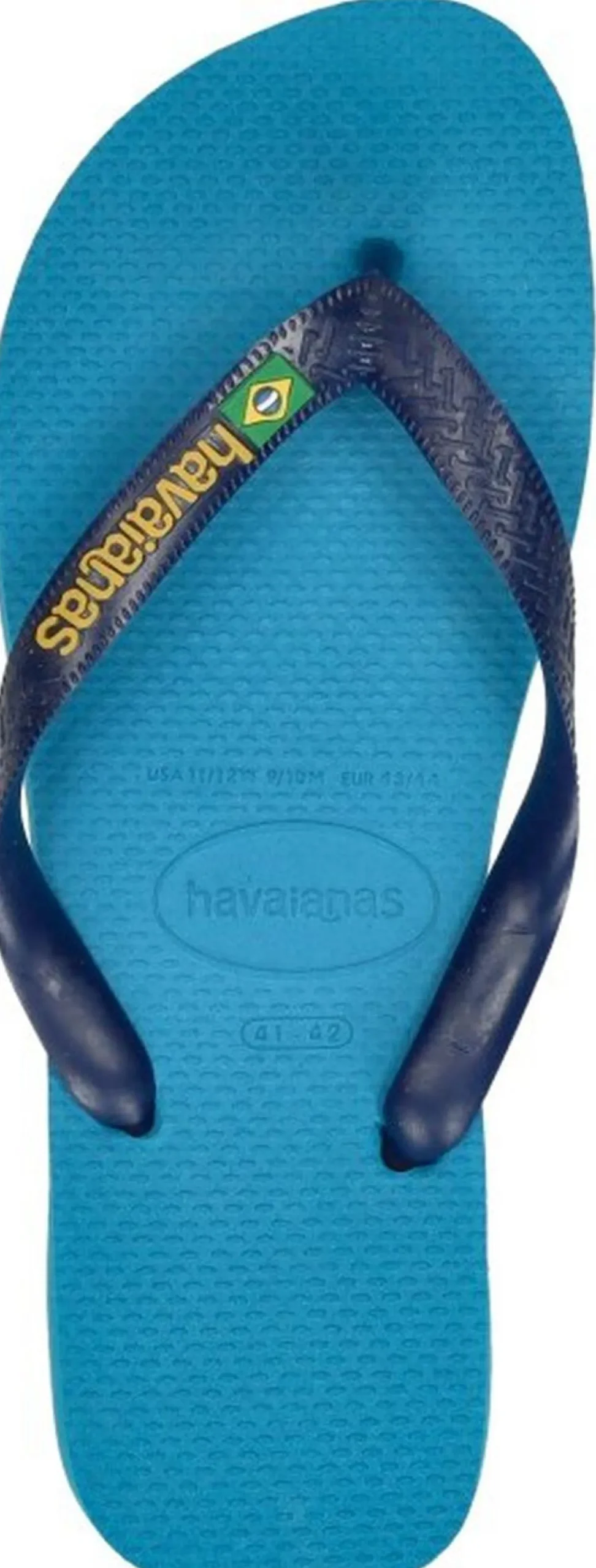 Havaianas Brasil Logo Licht blauw Sale