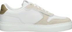 Calvin Klein Casual Cupsole Irregular lines Wit Outlet
