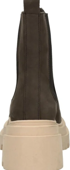 Ps. Poelman Chelsea boots Donkerbruin Clearance