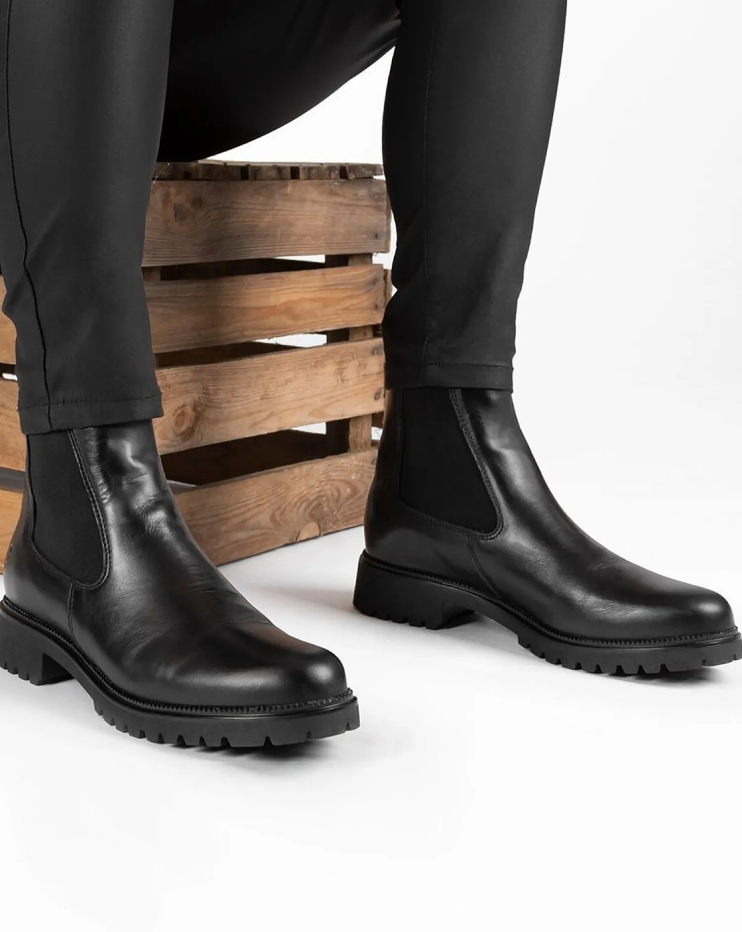Tamaris Chelsea boots Zwart Discount
