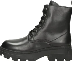 Calvin Klein Chunky Combat Laceup Boot Zwart New