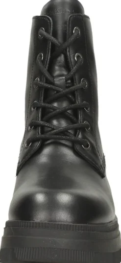 Calvin Klein Chunky Combat Laceup Boot Zwart New