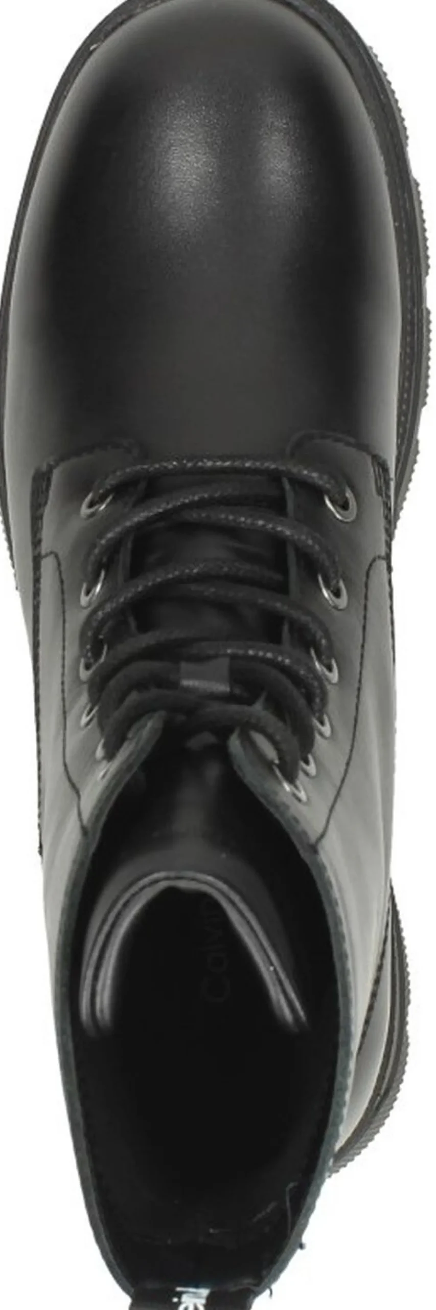Calvin Klein Chunky Combat Laceup Boot Zwart New