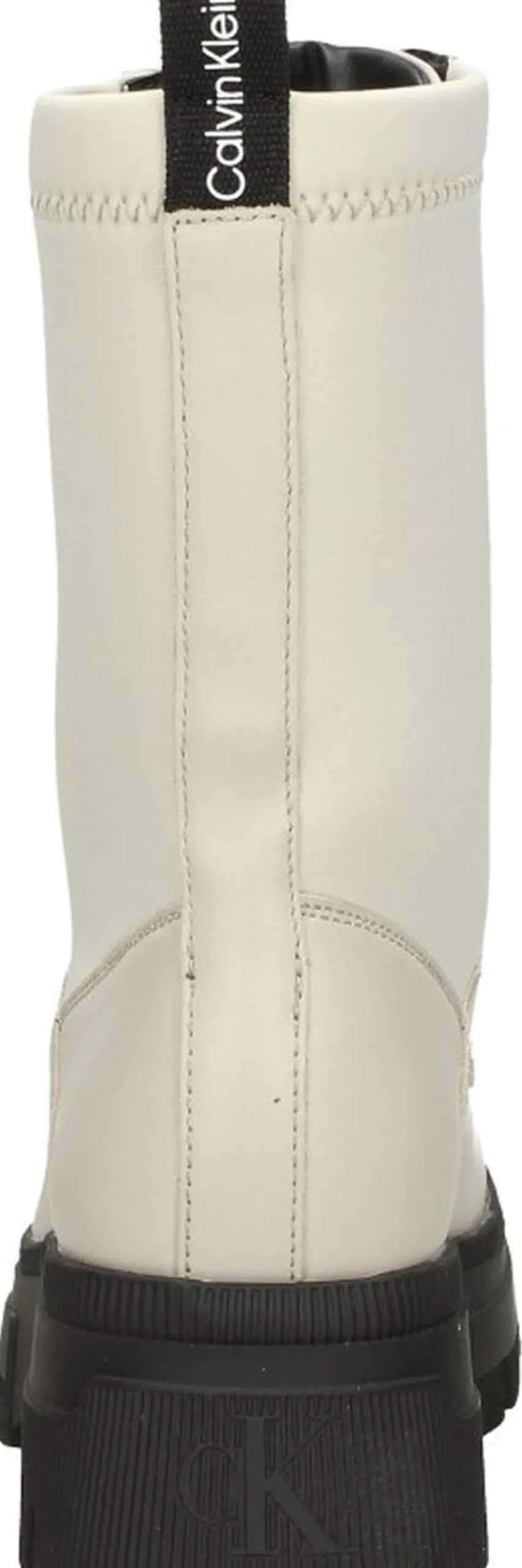 Calvin Klein Chunky Combat Laceup Zip Gebroken wit Hot