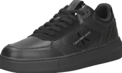 Calvin Klein Chunky Cupsole LTH-PU Mono Zwart Discount