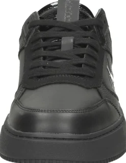 Calvin Klein Chunky Cupsole LTH-PU Mono Zwart Discount